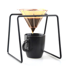 Load image into Gallery viewer, Metal Coffee Dripper Stand V60 - Pour Over Coffee Maker