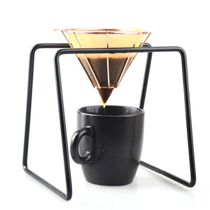 Metal Coffee Dripper Stand V60 - Pour Over Coffee Maker