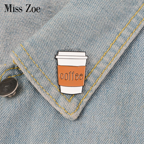 Coffee Cup Lapel Pin